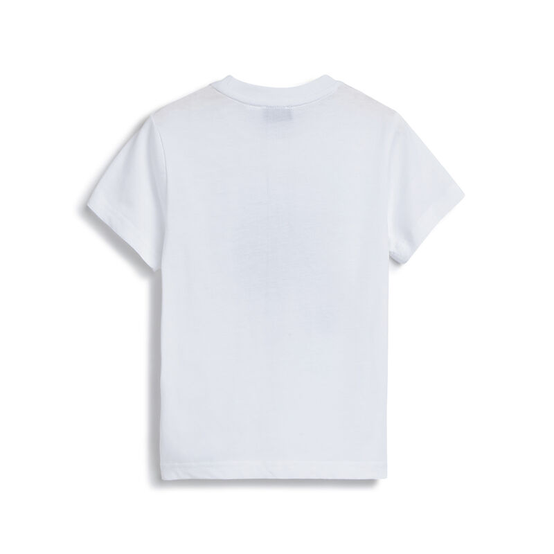 Boys White Graphic Printed Short Sleeve T-Shirt image number 1